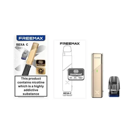 Freemax Rexa C Pod System Kit - colors#Cyan>Green>Gunmetal>Blue>Gold