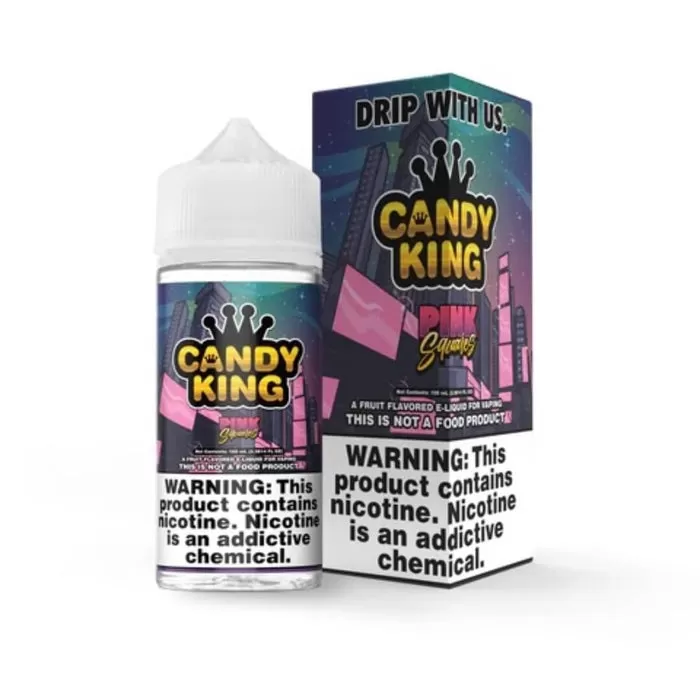Candy King Pink Squares eJuice - Vape Product; Vape Product, Vape Product (BA8FDE)
