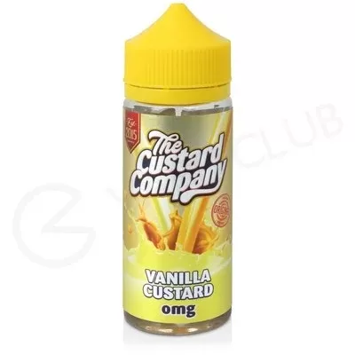 Vanilla Custard Shortfill E-Liquid by The Custard Company 100ml