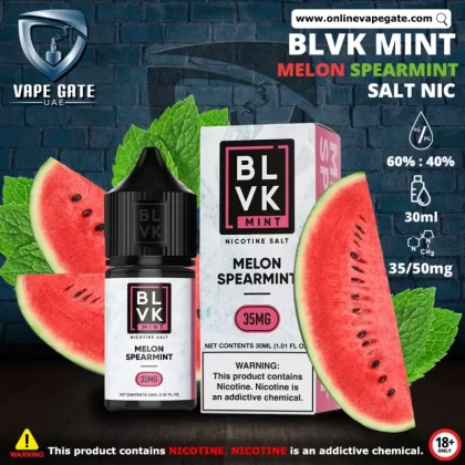 MELON SPEARMINT - BLVK MINT SALTS - 30ML - 35 mg / 30 ml