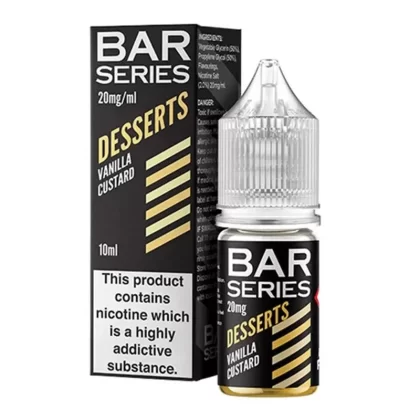Vanilla Custard By Bar Series Salt 10ml - Nicotine Strength#5mg (Salt)>20mg (Salt)>10mg (Salt) (B6800F)