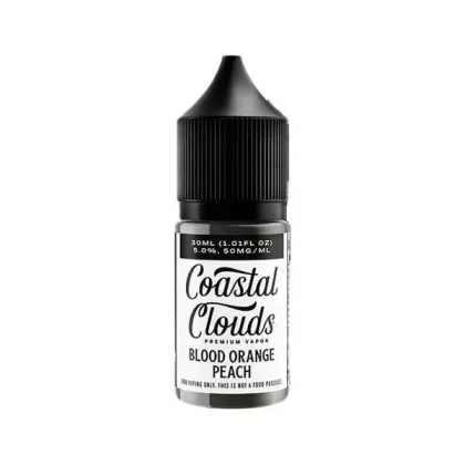 Coastal Clouds – Blood Orange Peach – Salt Nic – 30mL - Nicotine (mg)#50mg
