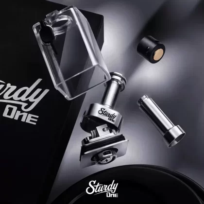 SturdyONE RBA (Dot/Boro Compatible) BATCH 2 - Style#RBA>Frosted Tank>Smoked Tank>Amber Tank>Pin kit>Spares Kit>RUSKY Edition