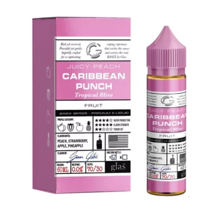 Caribbean Punch by Glas Basix Series 60ml - Vape Product, Vape Product