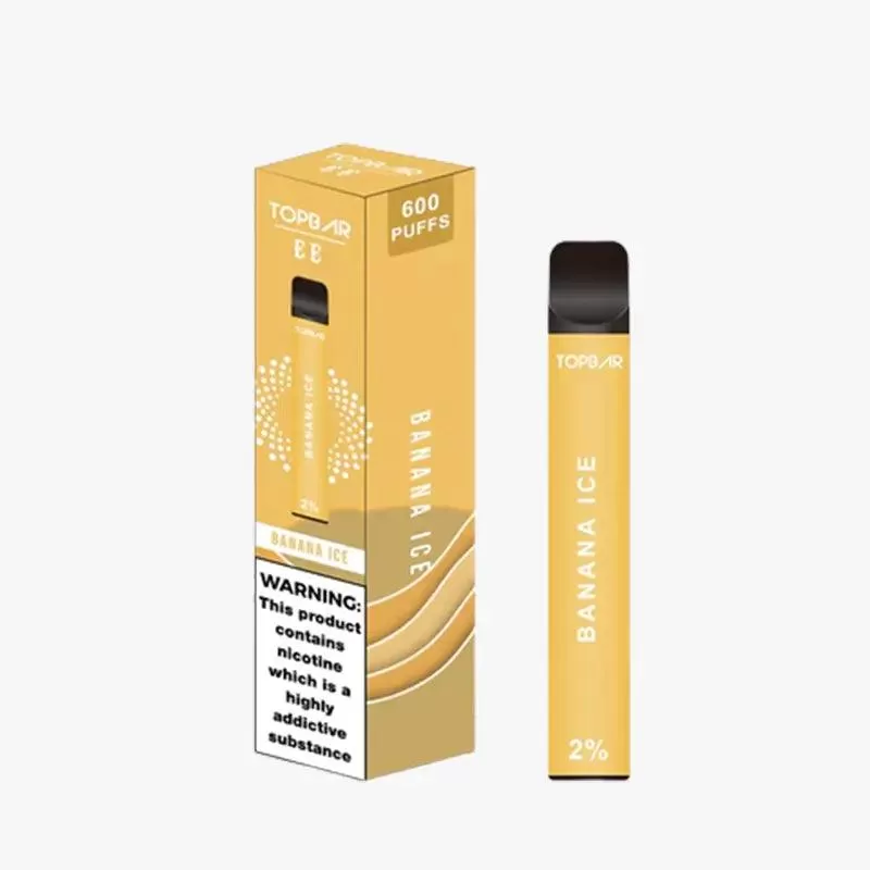 Top Bar 600 Puff Disposable Vape - Blue Sour Raspberry - Image 2