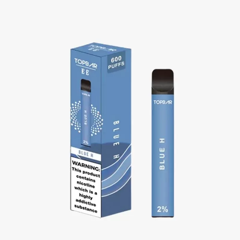 Top Bar 600 Puff Disposable Vape - Blue Sour Raspberry - Image 3