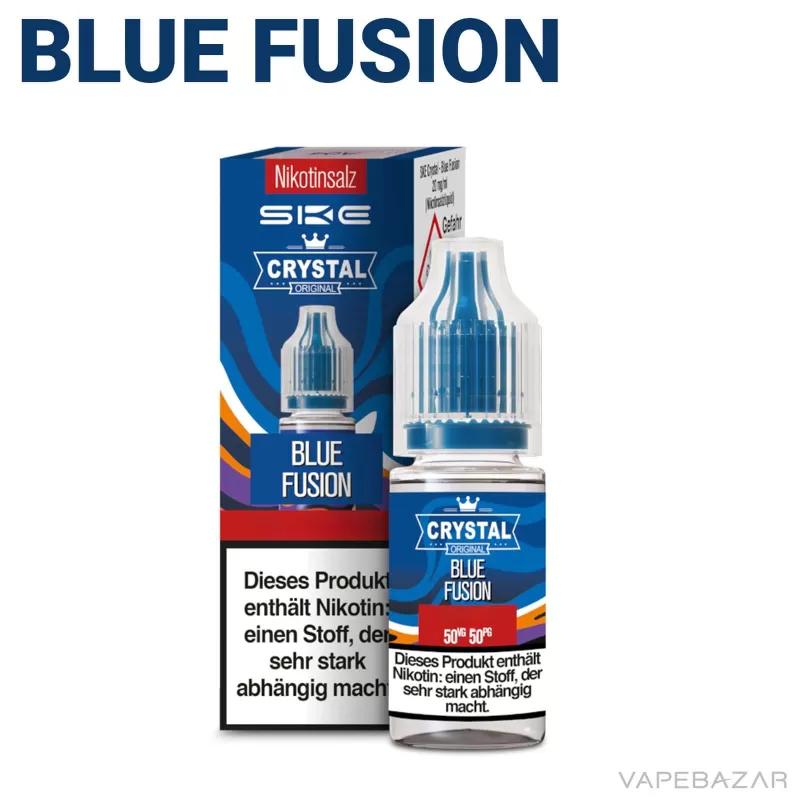 SKE Crystal Liquid – Blue Fusion - 20mg/ml, 10mg/ml; Himbeere, Brombeere - Image 2