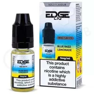 Blue Razz Lemonade Nic Salt E-Liquid by Edge Liq