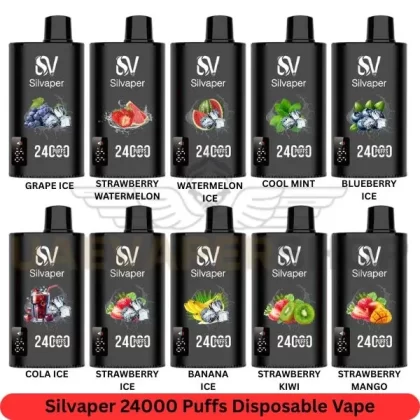 Silvaper 24000 Puffs Disposable Vape - Eliquidsupply