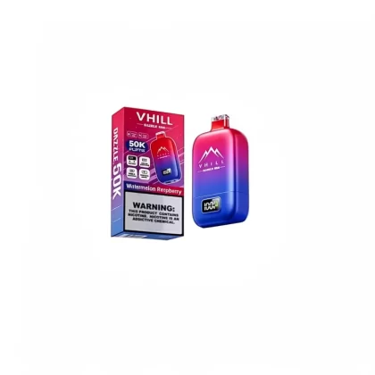 VHILL DAZZLE 50000 Puffs Disposable Vape Adjustable Airflow - Blueberry Raspberry, Aloe Grape; 5-nicotine