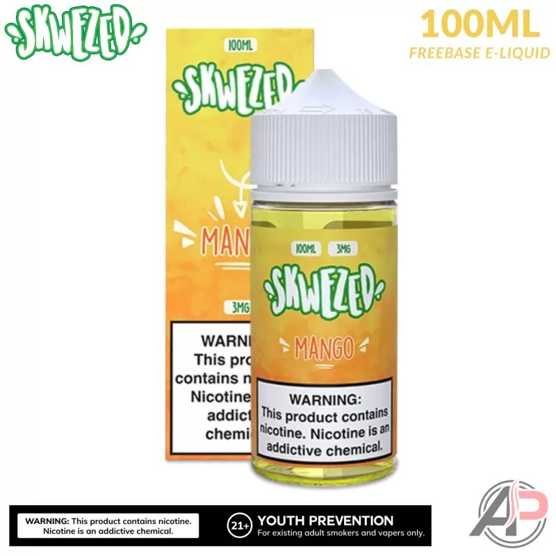 Skwezed Mango Mang Tang E-Liquid 100mL - Vape Product, Vape Product