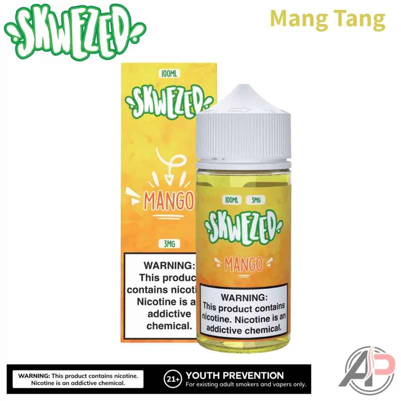 Skwezed Mango Mang Tang E-Liquid 100mL - Vape Product, Vape Product - Image 2