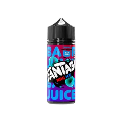 Fantasi Bar Juice NRG Ice 100ml Shortfill E Liquid - Strength#0mg (8DC60C)