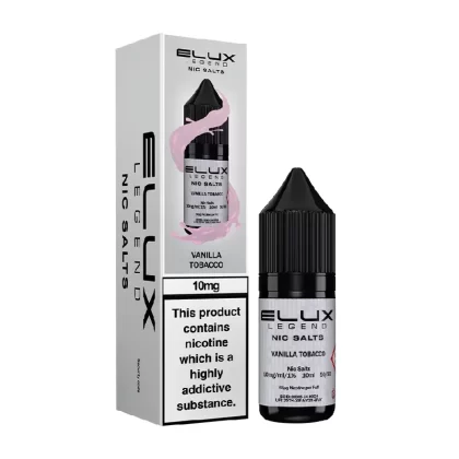 Vanilla Tobacco Nic Salt E-Liquid by Elux