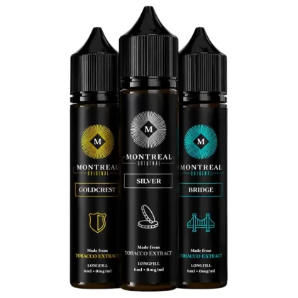 Montreal Original 6ml 0mg Longfill (60ml Bottle) - Mariner