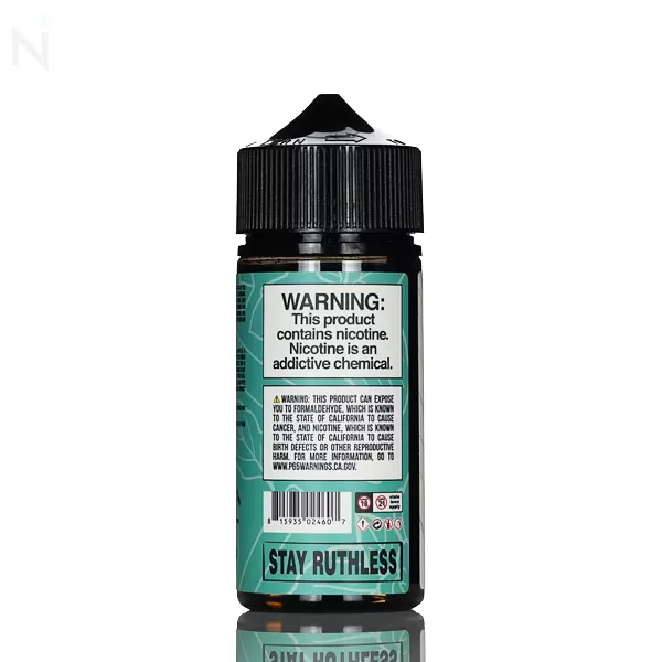 Ruthless Essentials E-Liquid - JWL Mint On Ice- 100mL - 6mg - Image 2