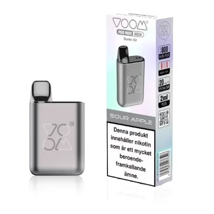 Voom Pod Mod Starter Kit – Sour Apple Ink. – Pod Kit