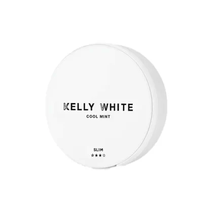 15 mg Kelly White Slim Cool Mint Nikotinbeutel – 20 tabakfreie Beutel