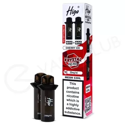 Cherry Ice Higo Krystal Pro 600 Prefilled Pods