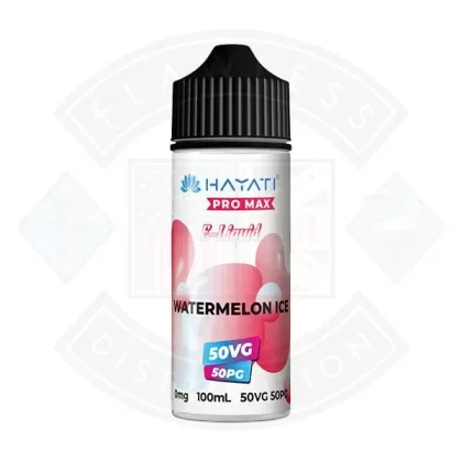 Hayati Pro Max 50/50 – Watermelon Ice 0mg 100ml Shortfill - Ecigdepot