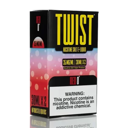 Twist Salt E-Liquid - Red 0°- 60ml - 35mg