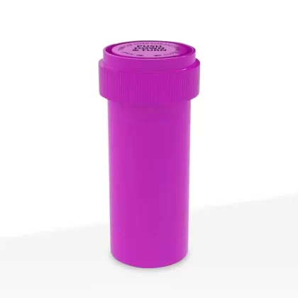Child Resistant | Opaque Pink Reversible Cap Vials | 16 Dram – 3 Grams – 230 Count
