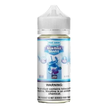 Pod Juice – Blue Razz Slushy Freeze – 100mL - Nicotine (mg)#3