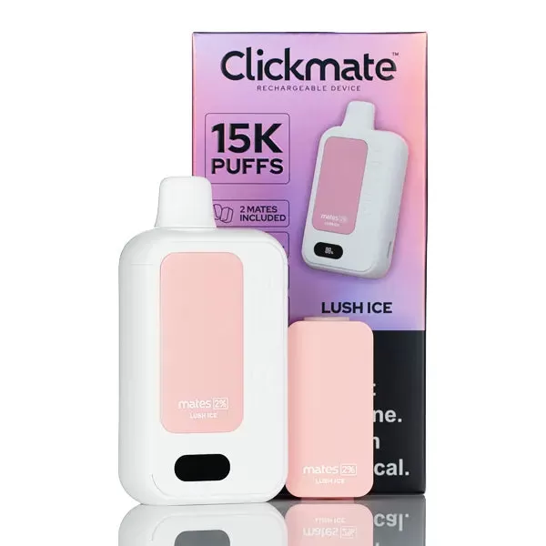 7 Daze Clickmate 15k Puffs Rechargeable Disposable Vape 2% Nic - 18ML (DISCONTINUED) - Island Tiki Punch - Image 2