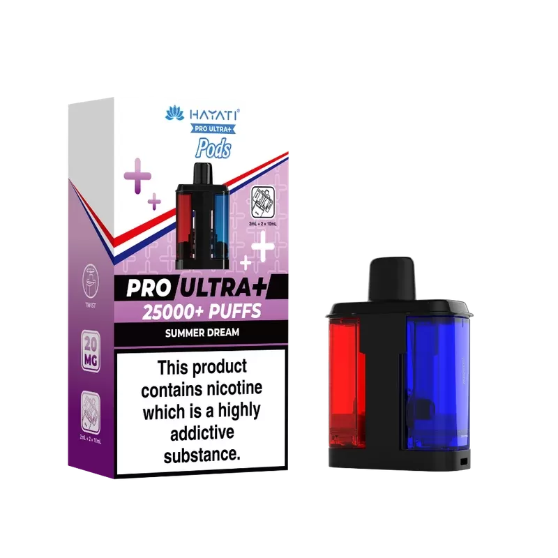 Hayati Pro Ultra Plus 25k Prefilled Pods Summer Dream - Ecigpremium