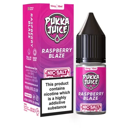 Pukka Juice Raspberry Blaze Nic Salt E-Liquid