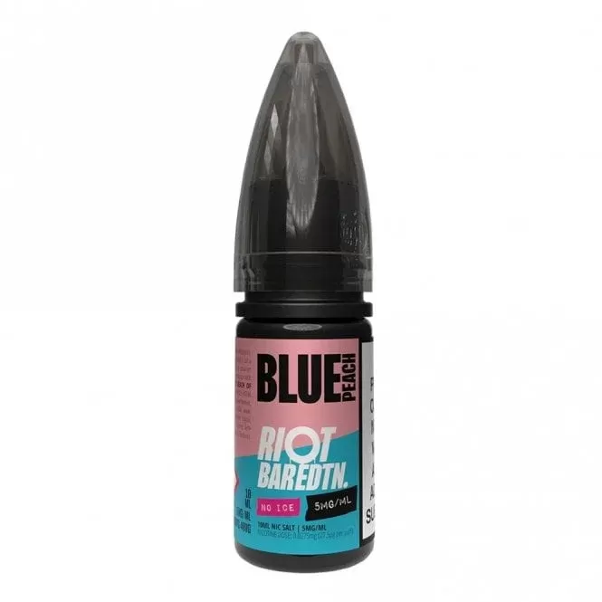 Riot Squad Bar Edition Blue Peach Nic Salt E Liquid – Bar Edition No Ice (10ml)
