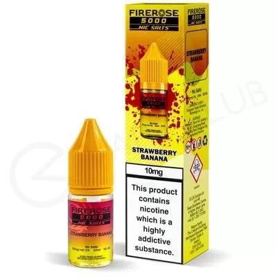 Strawberry Banana Nic Salt E-Liquid by Elux Firerose