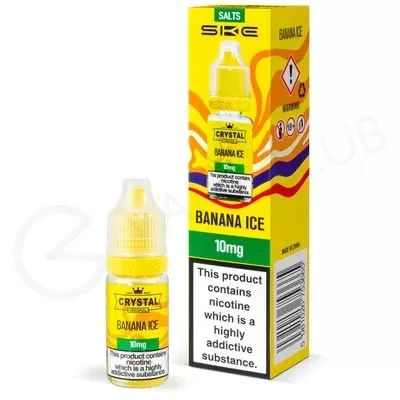 Banana Ice Nic Salt E-Liquid by Crystal Original