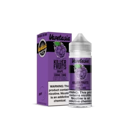 Killer Fruits Grape 100ml Synthetic Nicotine E-Juice | Vapetasia