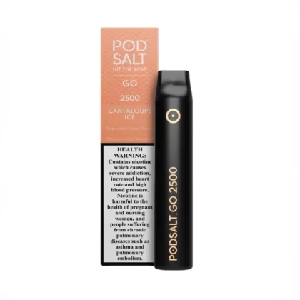 Pod Salt Go Cantaloupe ice 20mg Disposable 2500 puffs