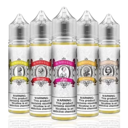 Bombshell 5 Bottle Bundle - 300mL (5x60mL; Vape Product, Vape Product
