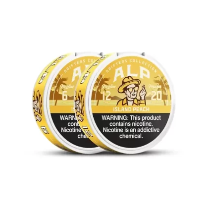Alp Drifters Nicotine Pouches Island Peach