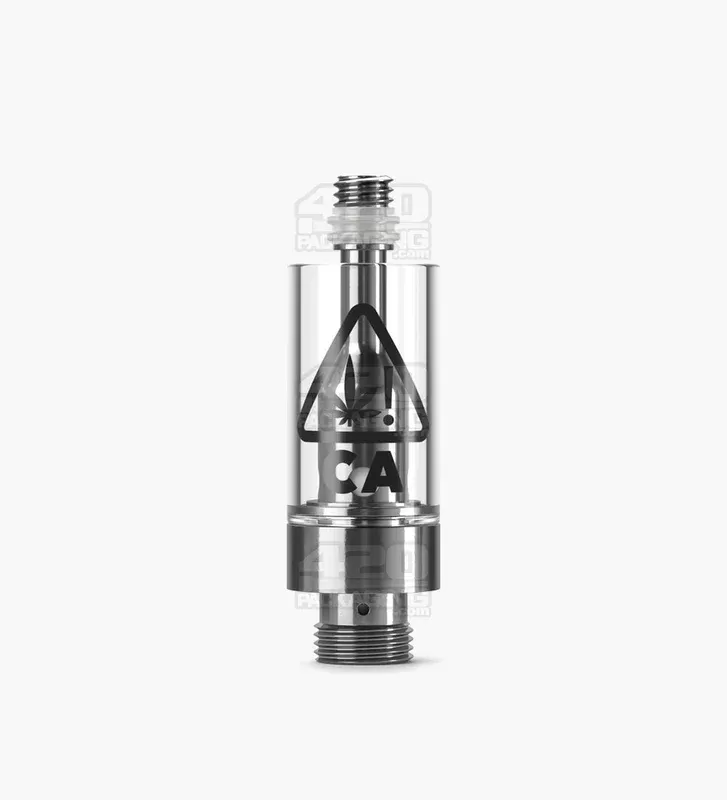 RAE California Universal Symbol | Ceramic Core Glass Vape Cartridge w/ 2mm Aperture | 0.5mL – Screw On – 400 Count