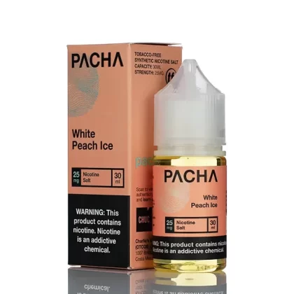 Pachamama Syn Salts - White Peach Ice - 30ml - 25mg