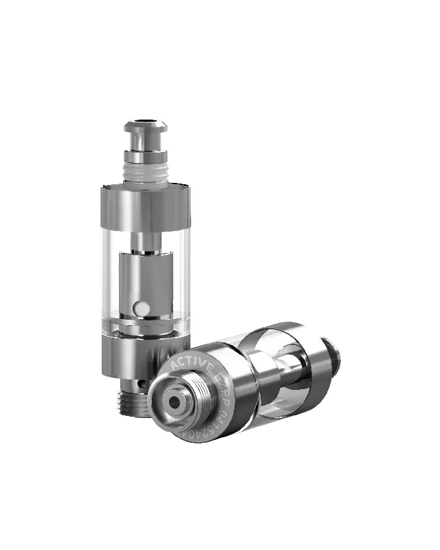 ACTIVE | EZ Click™ Polyresin Plus Vaporizer Cartridge with 2mm Aperture | 0.5mL – EZ Click – 100 Count