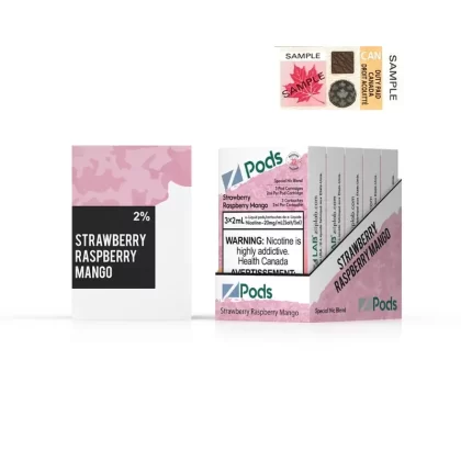ZPODS – STRAWBERRY RASPBERRY MANGO