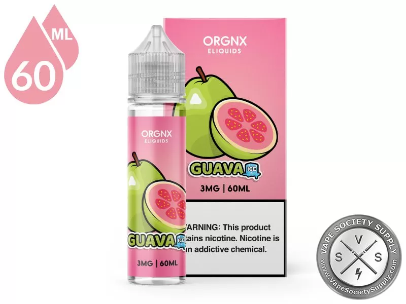 Guava ICE ORGNX ELIQUIDS 60ml