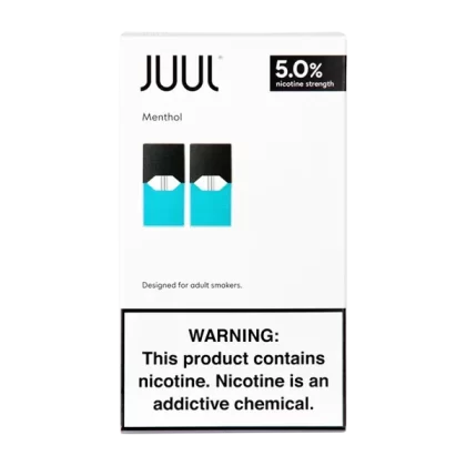 Menthol JUUL Pods (2 ct) - Customer Group#Consumer~Nicotine#50mg~Size#Single>8 Pack