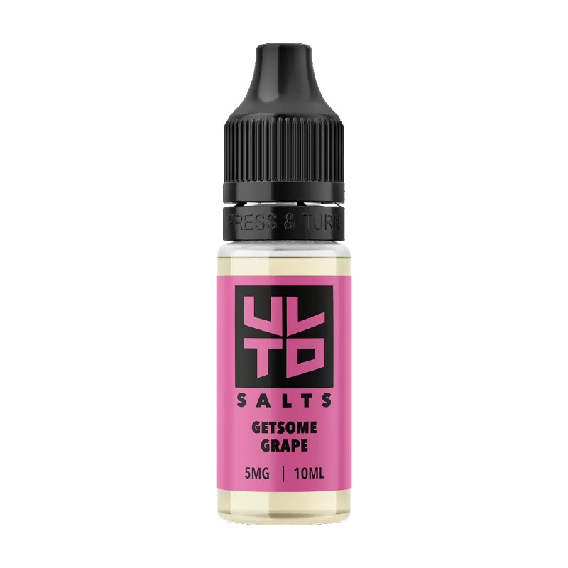 ULTD Getsome Grape Nic Salt - 10ml - 10MG - Vape Product