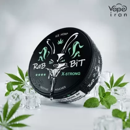 Rabbit Nicotine Pouch Ice Hemp