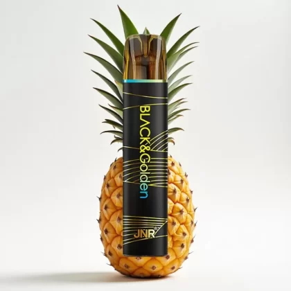 JNR Black&Golden 800 Puffs Piña Hielo 550mAh 2ml 2% TPD Mexico vape