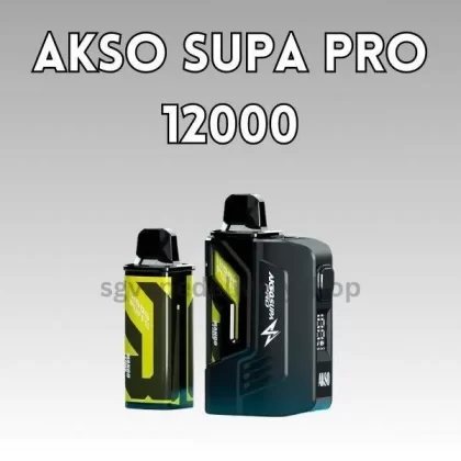 Akso Supa Pro 12000 Puffs - Pomegranate Plum Guava (Cartridge)