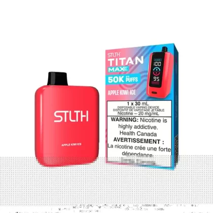 STLTH TITAN MAX DISPOSABLE – APPLE KIWI ICE