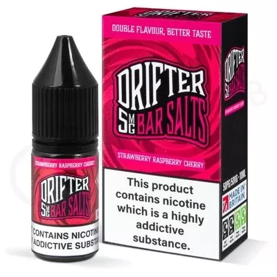 Strawberry Raspberry Cherry Nic Salt E-Liquid by Drifter Bar Salts - Ecigpremium