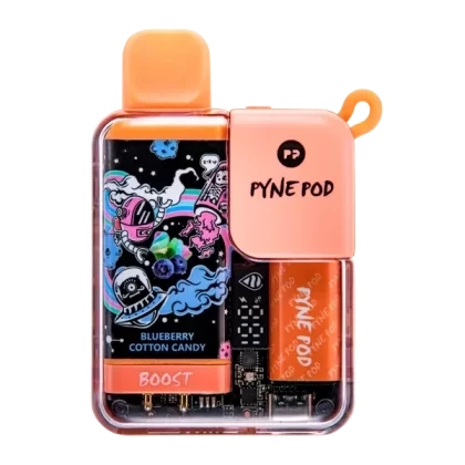 Blueberry Cotton Candy – Pyne Pod Boost 8500 - Nicotine#50mg~Size#Single>5 Pack